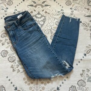 Old navy mid rise rock star skinny jeans US size 2